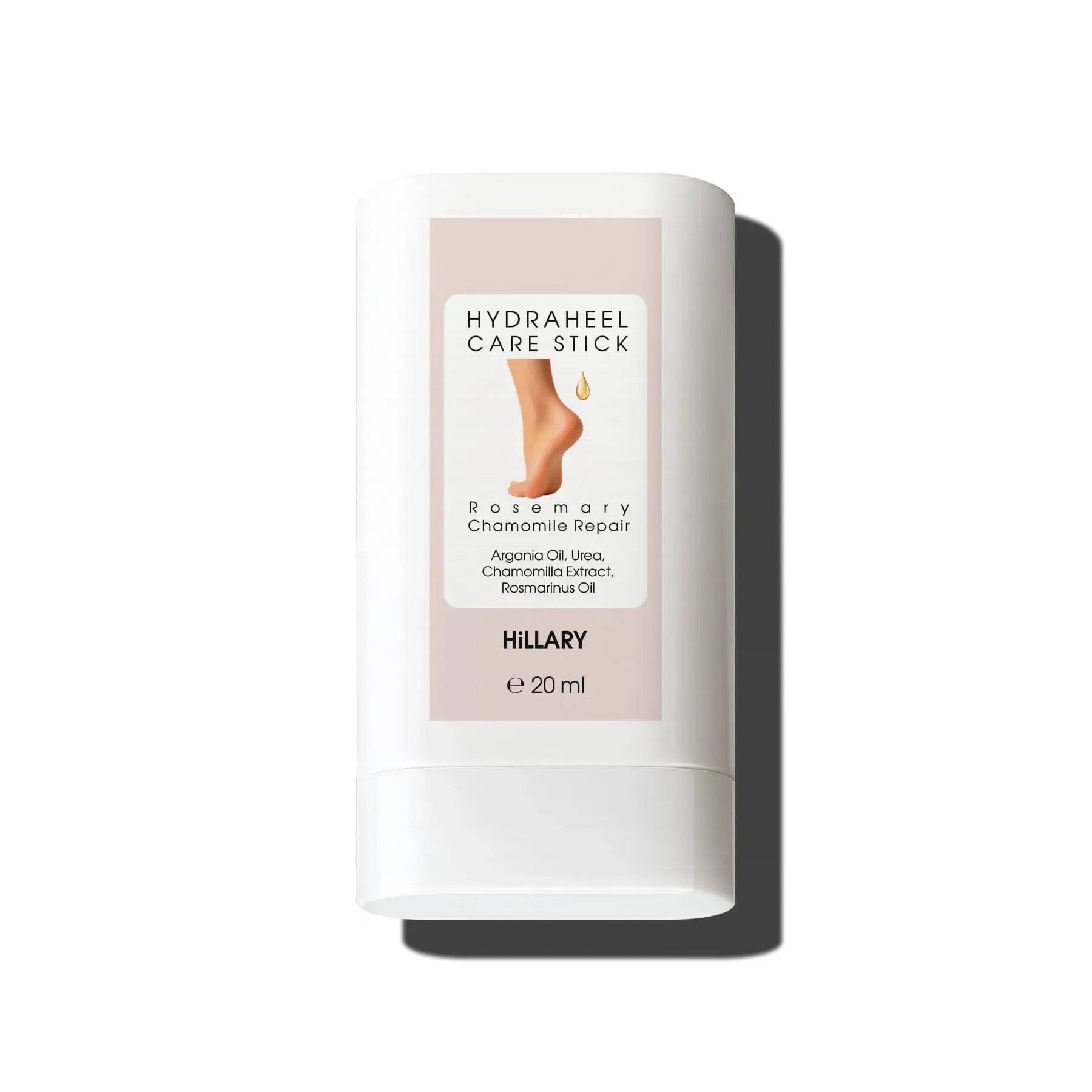 Stick regenerant pentru călcâie cu rozmarin și mușețel Hillary HydraHeel Care Stick Rosemary Chamomile Repair