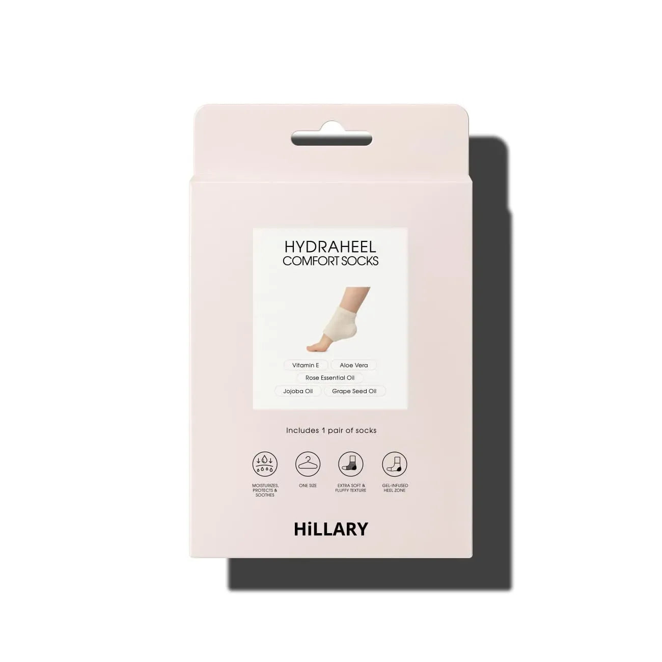 Șosete regenerante pentru călcâie Hillary Repair HydraHeel Comfort Socks