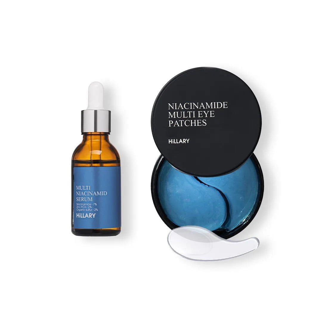 Multiser pentru față + Dischete multifuncționale cu niacinamidă