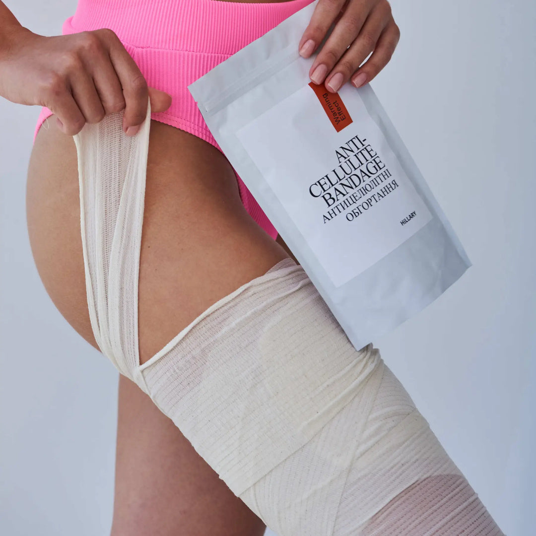 Bandaje anticelulitice cu efect de încălzire Hillary Anti-Cellulite Bandage Warming Effect